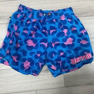 Men’s  Blue and Pink Shorts